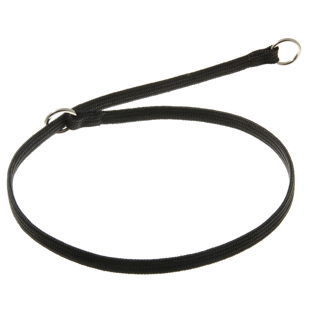 V.I.PET Ошейник-удавка (лента-чулок) с 2-я кольцами 10 мм, 60 см