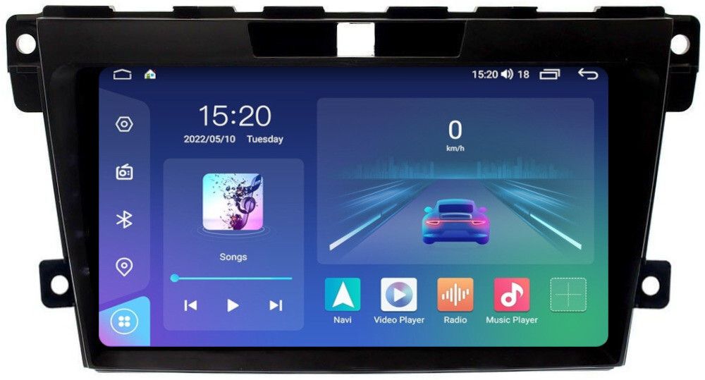 Магнитола для Mazda CX-7 2006-2012 - Parafar PF097U2K на Android 13, QLED+2K, ТОП процессор, 8Гб+128Гб, CarPlay, 4G SIM-слот