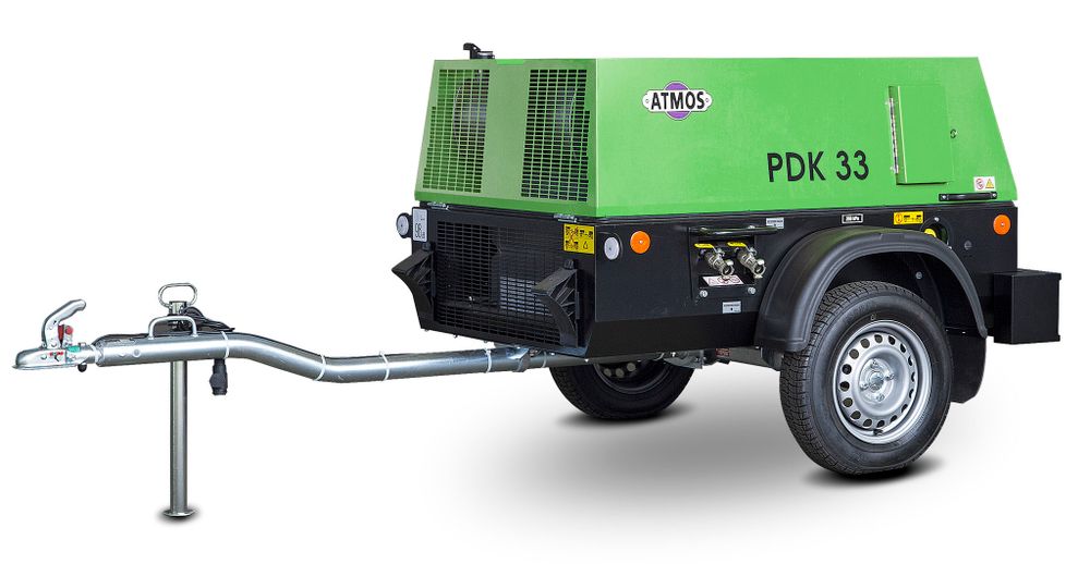 Винтовой компрессор Atmos PDK 33 фикс с тормозом