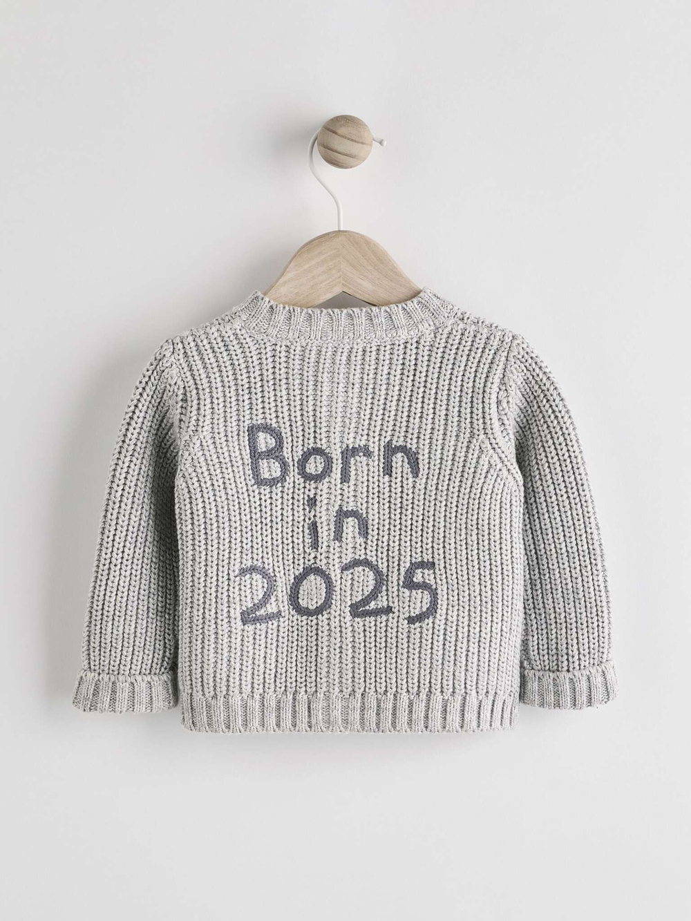 Вязаный кардиган для малышей Next B00-979, Серый