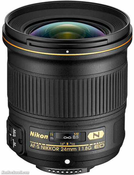Объектив Nikon 24mm f/1.8G ED AF-S Nikkor