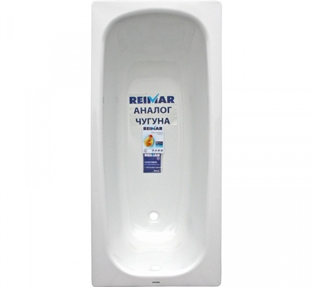 Стальная ванна ВИЗ Reimar (Реймар) 150x70, с ножками