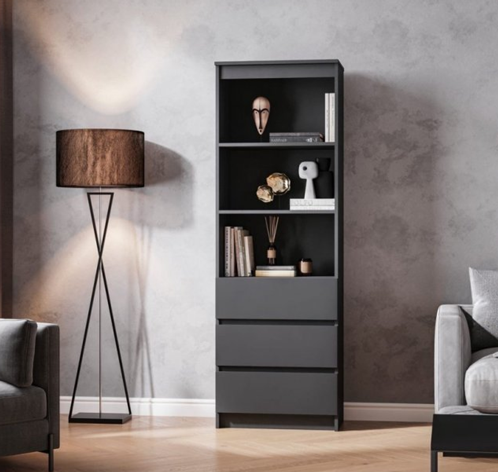 Стеллаж Мори МСТ 600.3 Графит