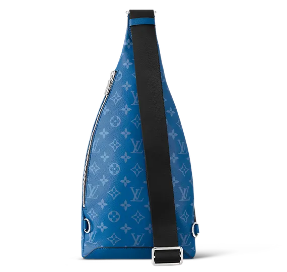 Сумка-слинг Louis Vuitton Duo канва Taigarama Blue