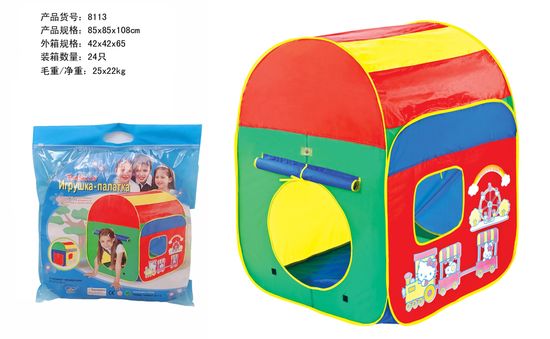 Палатка детская игровая "Веселый домик"