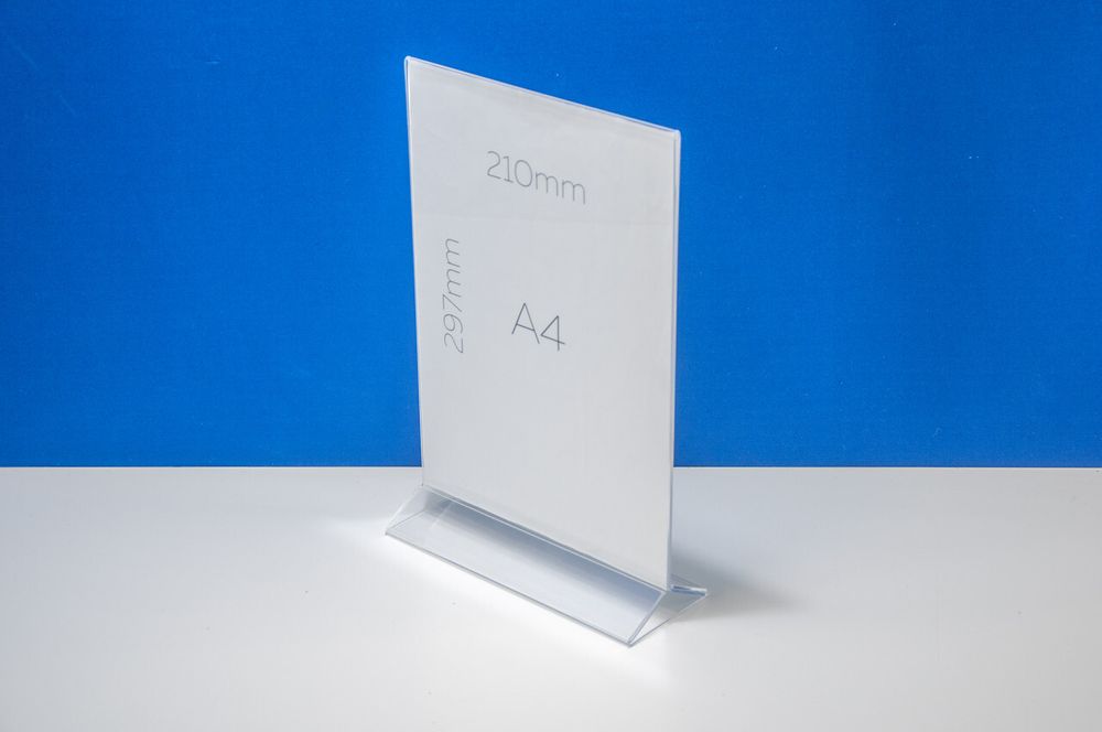 Менюхолдер тейбл тент А4 вертикальный