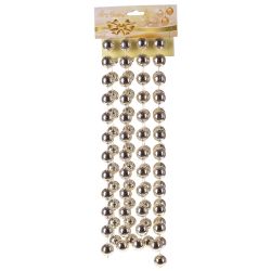 GAEM Украшение новогоднее "Бусы", D 2 см, L270 W2 H2 см