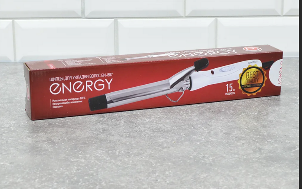 Щипцы для укладки волос Energy EN-887 (плойка)