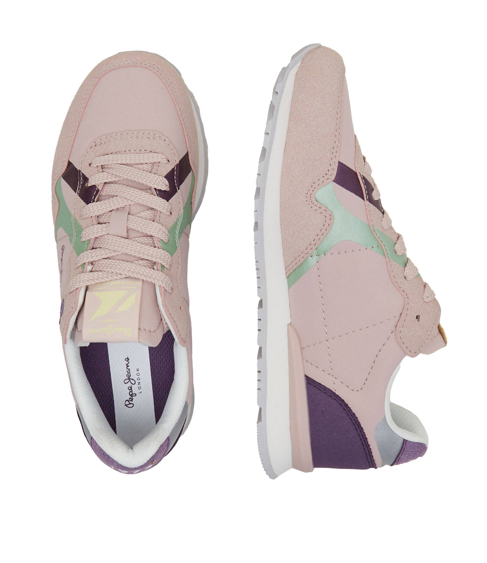 Кроссовки Pepe Jeans London - розовый(PGS40001)