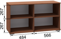 Тумба для ТВ-техники Ричард  РТ-2 орех донской