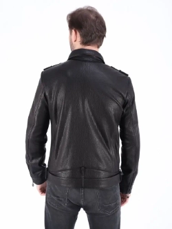 Косуха мужская  кожаная,  куртка мужская