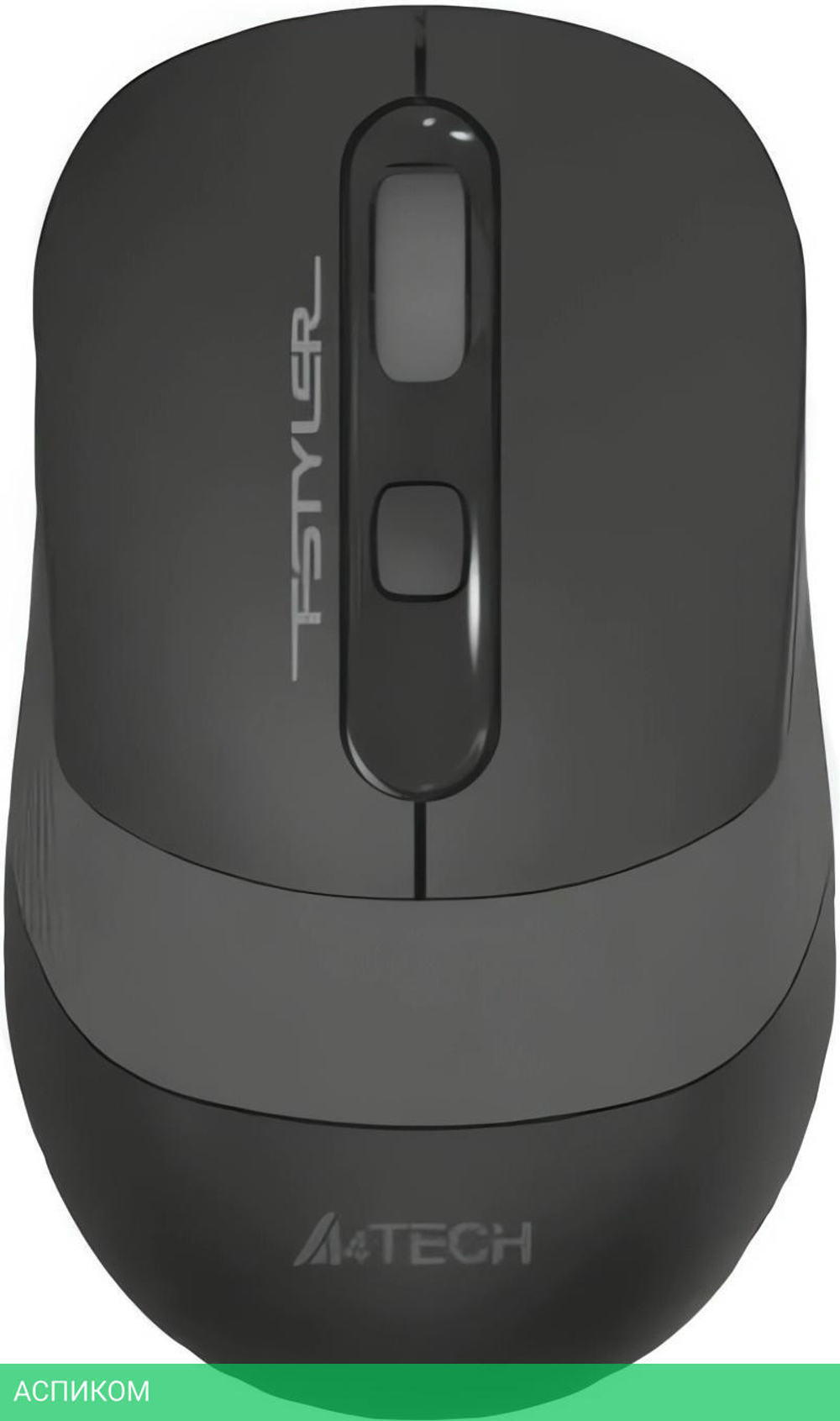 Мышь A4Tech Fstyler FG10 черный/серый
