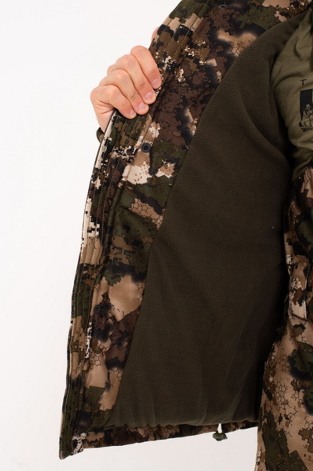 Зимний костюм для охоты и рыбалки ONERUS "Горный -15" (Алова, бежевый) Полукомбинезон