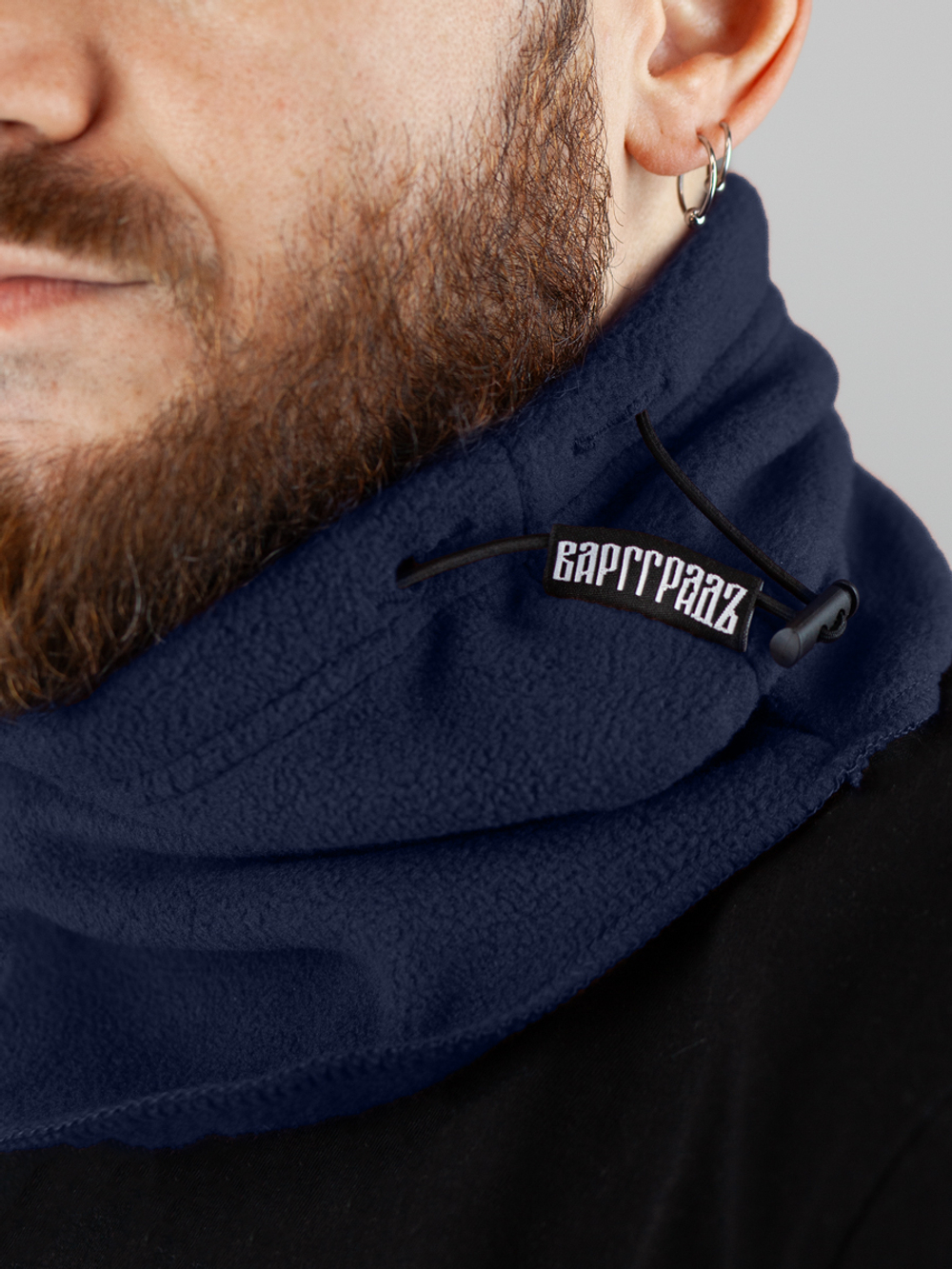 Бафф синий флис