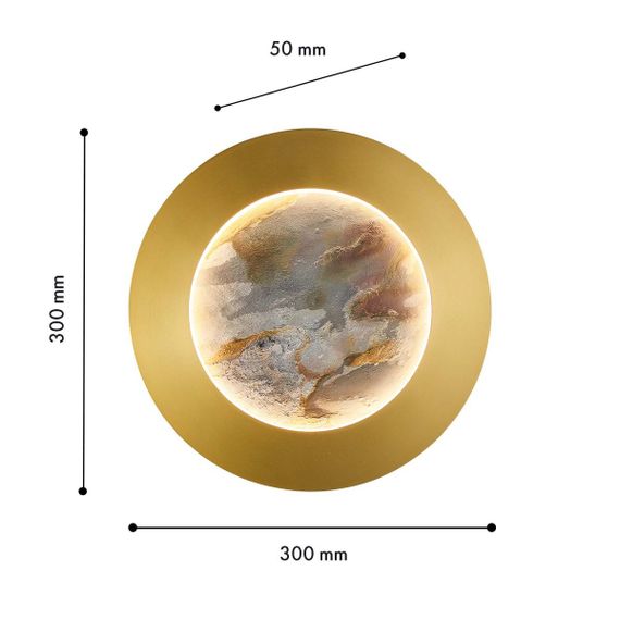 Настенный светодиодный светильник Favourite Lago 4597-1W