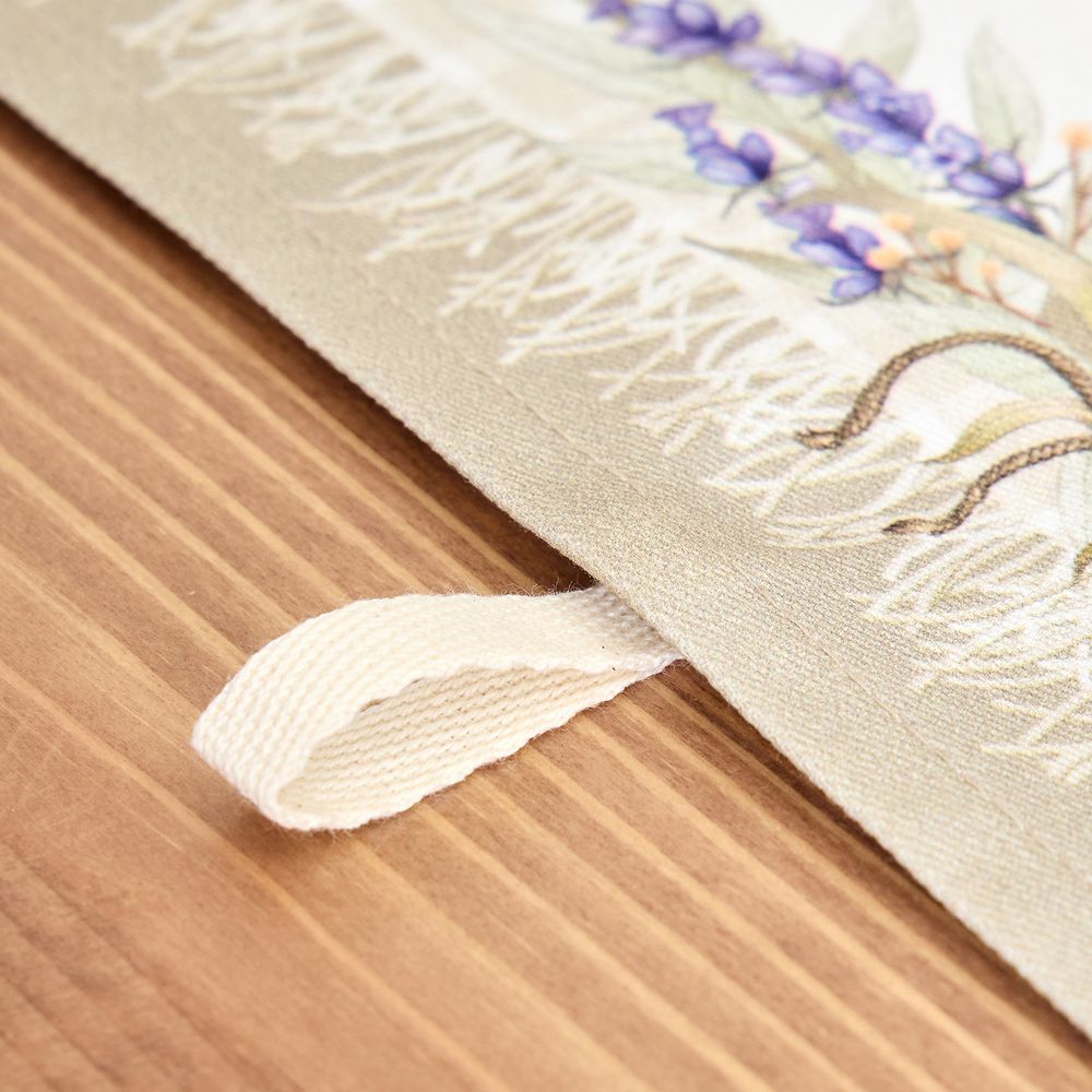 НАБОР ПОЛОТЕНЕЦ ИЗ 2-Х ШТ "ДУША ПРОВАНСА",40Х60СМ, 100% ХЛОПОК,ТВИЛ,БЕЛЫЙ