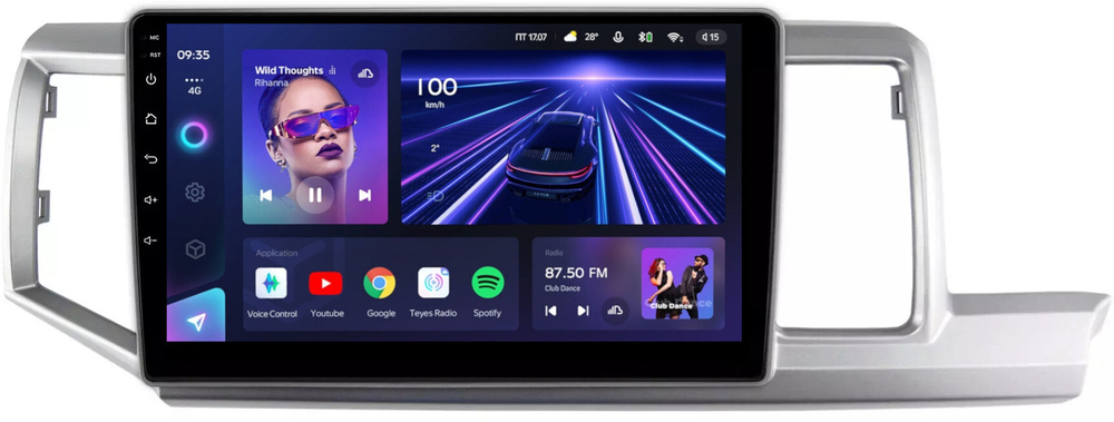 Магнитола для Honda Stepwgn 4 2009-2015 (правый руль) - Teyes CC3 Android 10, ТОП процессор, 4/32 Гб, CarPlay, SIM-слот