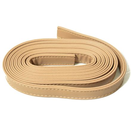 Ручки сумочные плоские 2см 2м, бежевый матовый [8065]