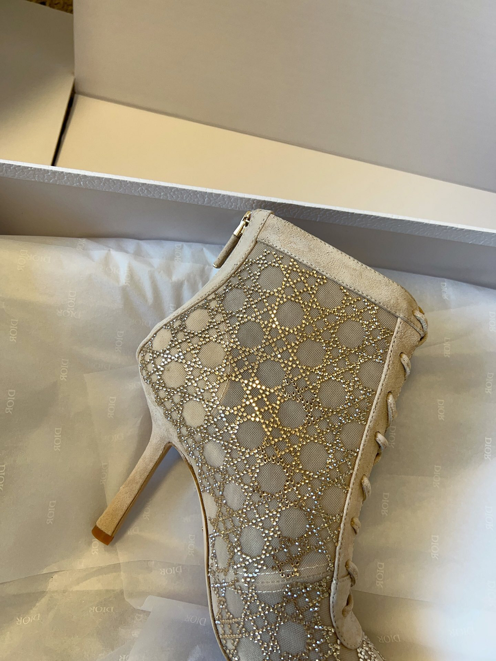 Christian Dior Heeled Ankle Boot (2 colors)