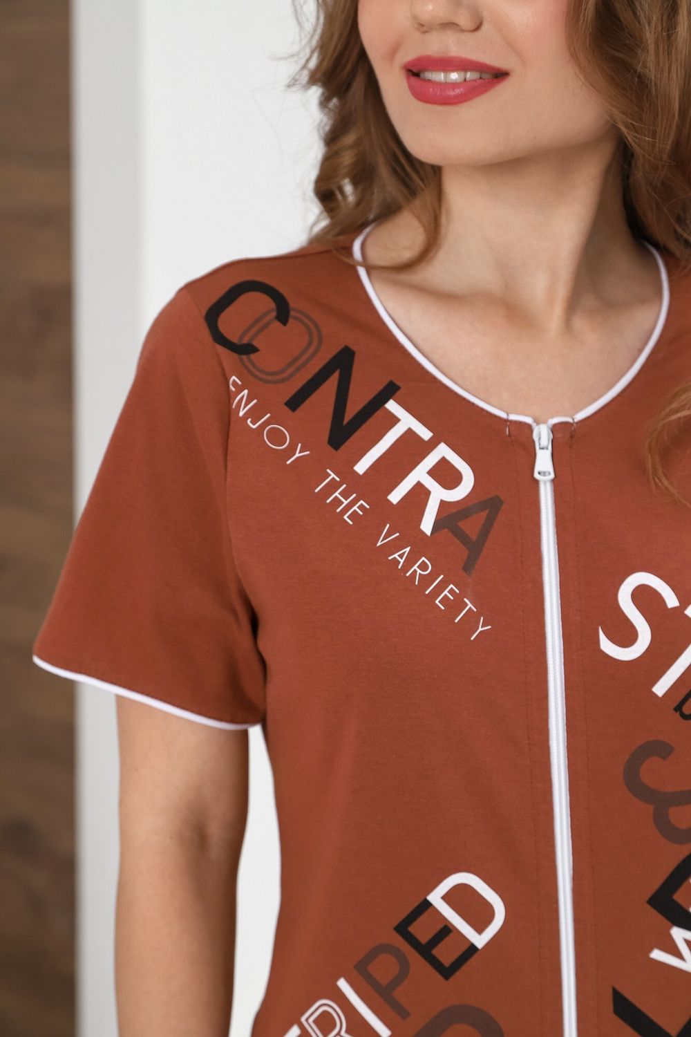 Халат Чили Виотекс КОРИЧНЕВЫЙ