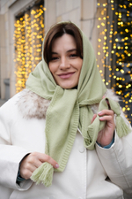 Косынка облегченная фисташка