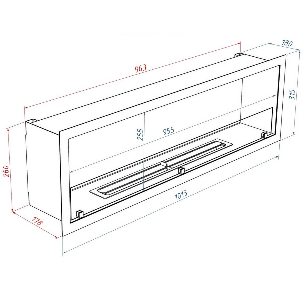 Биокамин Firelight BFP/P-1015 XS