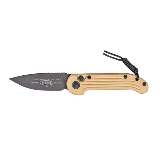 Автоматический нож Microtech LUDT 135-1CG c клинком из стали CTS-XHP, рукоять алюминий