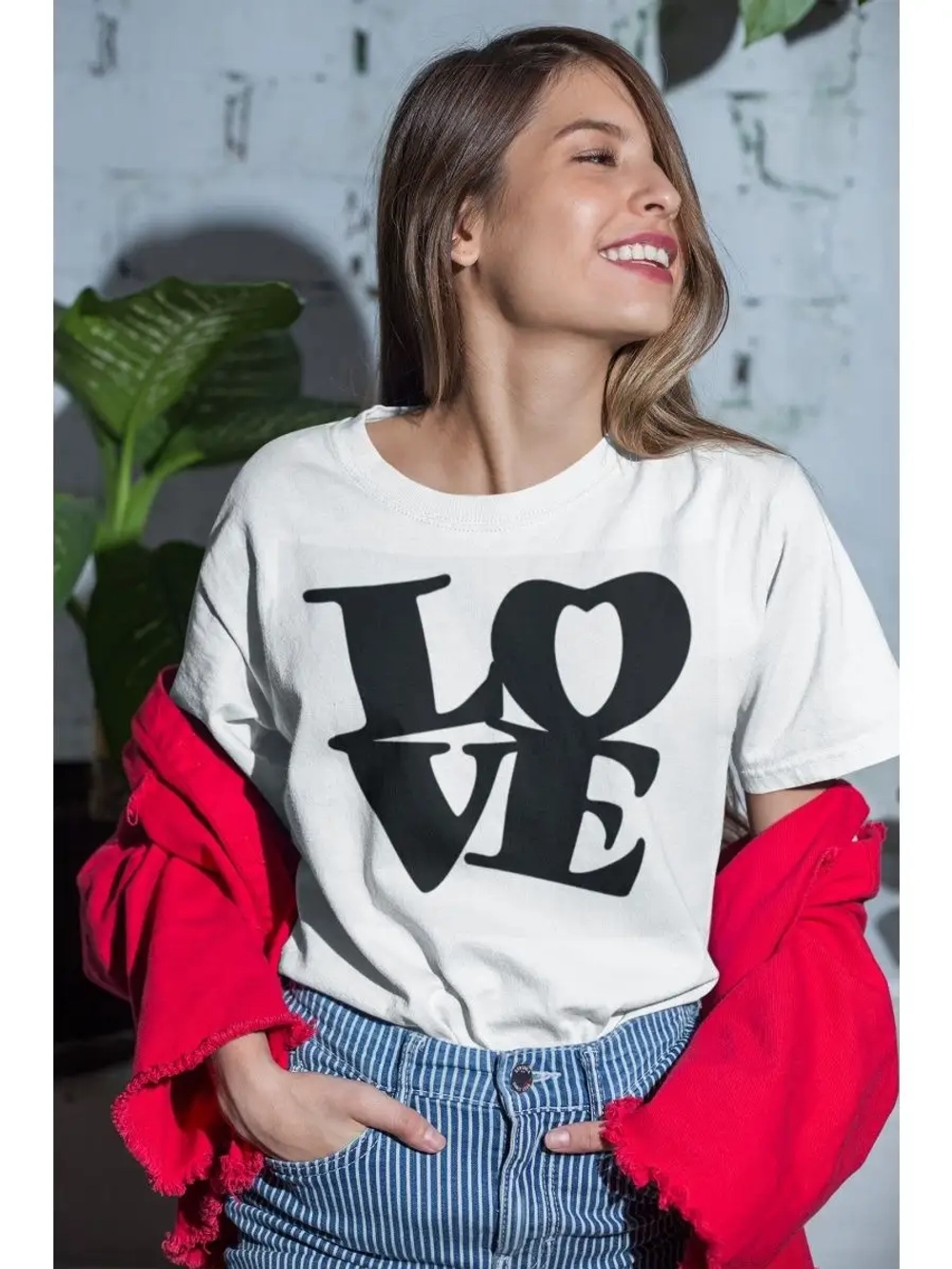 Футболка сердце