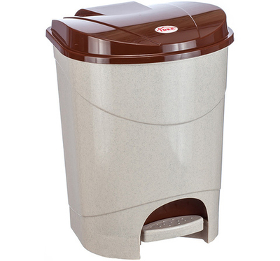 Контейнер для мусора педальный 11л с внутренним ведром М2891