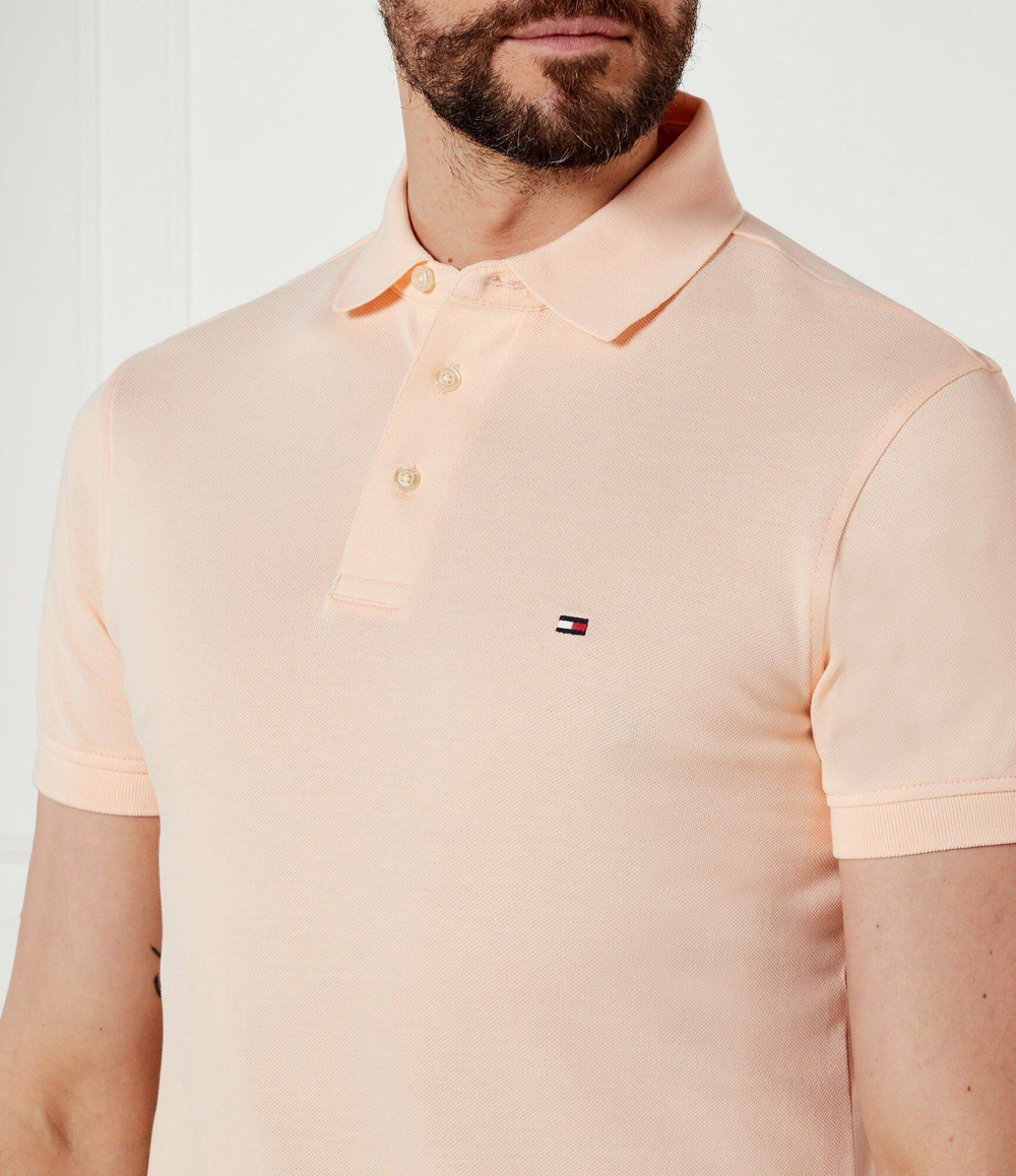 Поло 1985 Tommy Hilfiger - персиковый(MW0MW17771)