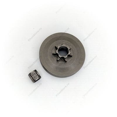 Корзина сцепления б/п Китай 45/52-см3 (0.325"-7, 67.5/15-мм, цельная, подшипник) [Китай]