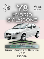 Щетки стеклоочистителя HUOYE Y8 650/400 мм на IranKhodro Runna | Hook/J-Hook