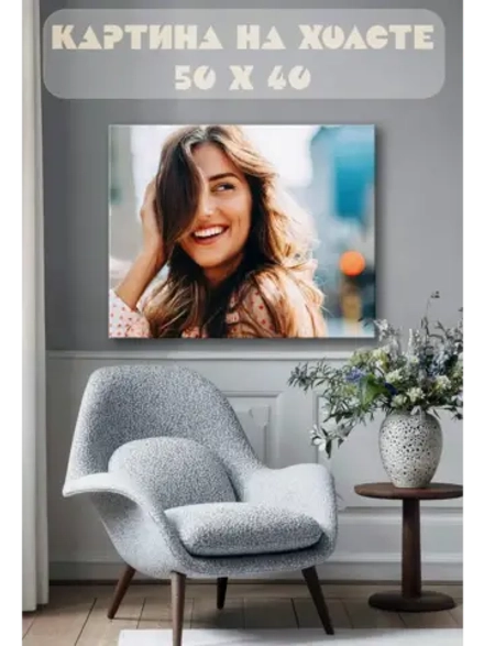 Картина на стену 40 X 50 Девушка