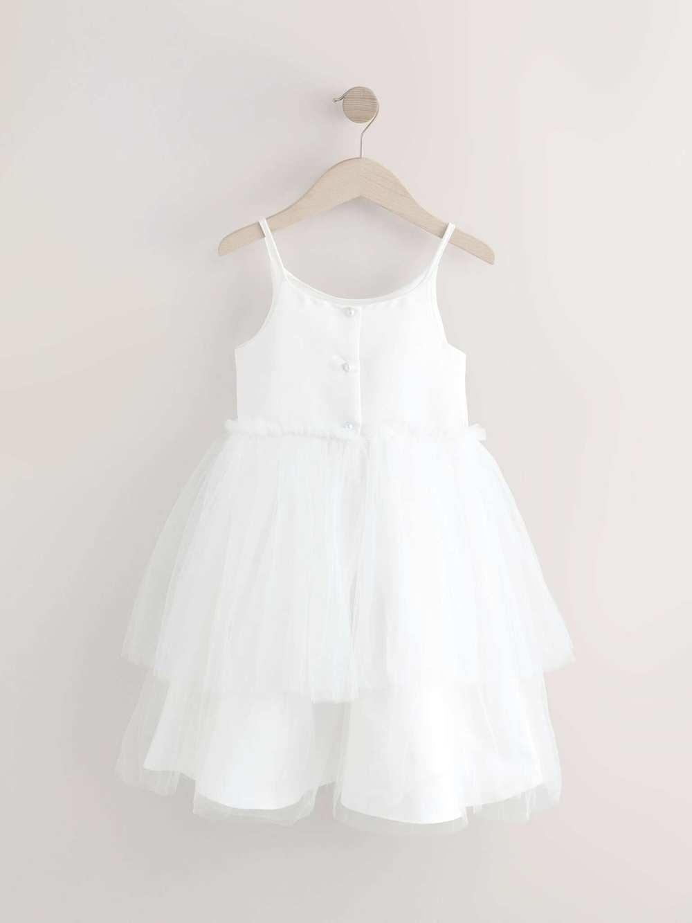 Платье для девочки Next E36-521, Белый