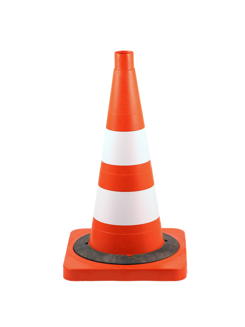 Конус сигнальный 520 мм с утяжелителем КС 2.4.