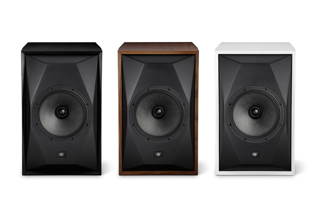 Полочная акустическая система с подставками MoFi SourcePoint 10 Walnut
