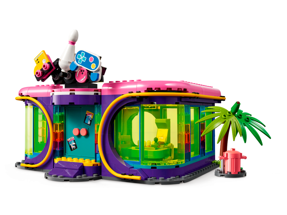 LEGO Friends 41708 Диско-аркада для роллеров — игровой центр, аттракционы