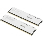 Оперативная память Kingston 32Gb DDR5 (2x16Gb) UDIMM FURY Beast white XMP