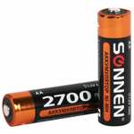 Батарейки аккумуляторные Ni-Mh пальчиковые комплект 4 шт. АА (HR6) 2700 mAh SONNEN