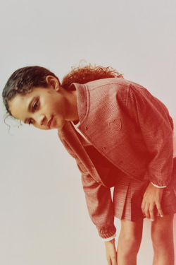 ZARA ЮБКА В КЛЕТКУ, ЗЕЛЕНЫЙ