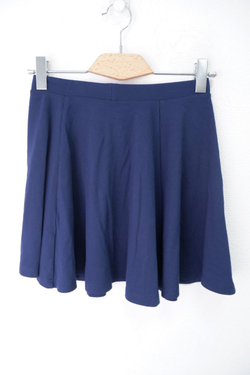 Юбка синяя стильная 44 размер