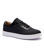 Кожаные кроссовки Calvin Klein - черный(HM0HM01708)