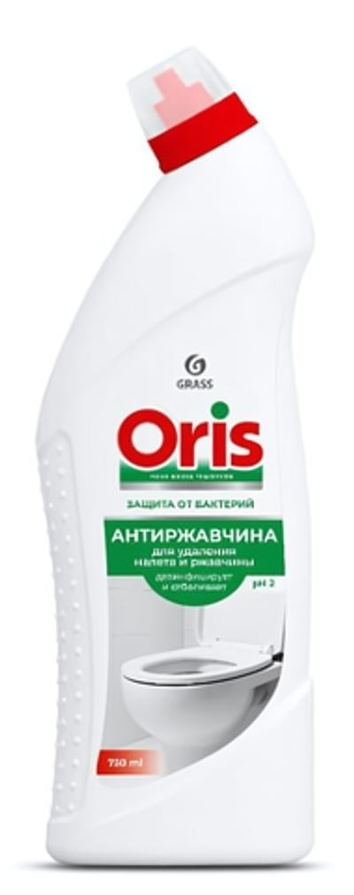 Чистящее средство АНТИРЖАВЧИНА ORIS для санузлов, 750 мл