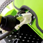 Райдер садовый аккумуляторный с нулевым радиусом разворота Greenworks ZTCS92, 82V, 92 см, с АКБ 8 кВтч (7405407)