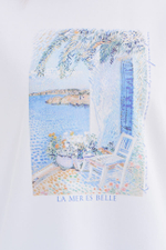 23617 Футболка женская (белый)