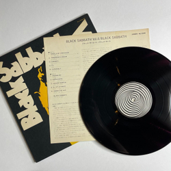Винтажная виниловая пластинка LP Black Sabbath Vol 4 (Japan 1972) (No Obi) Snowblind (Big Swirl)