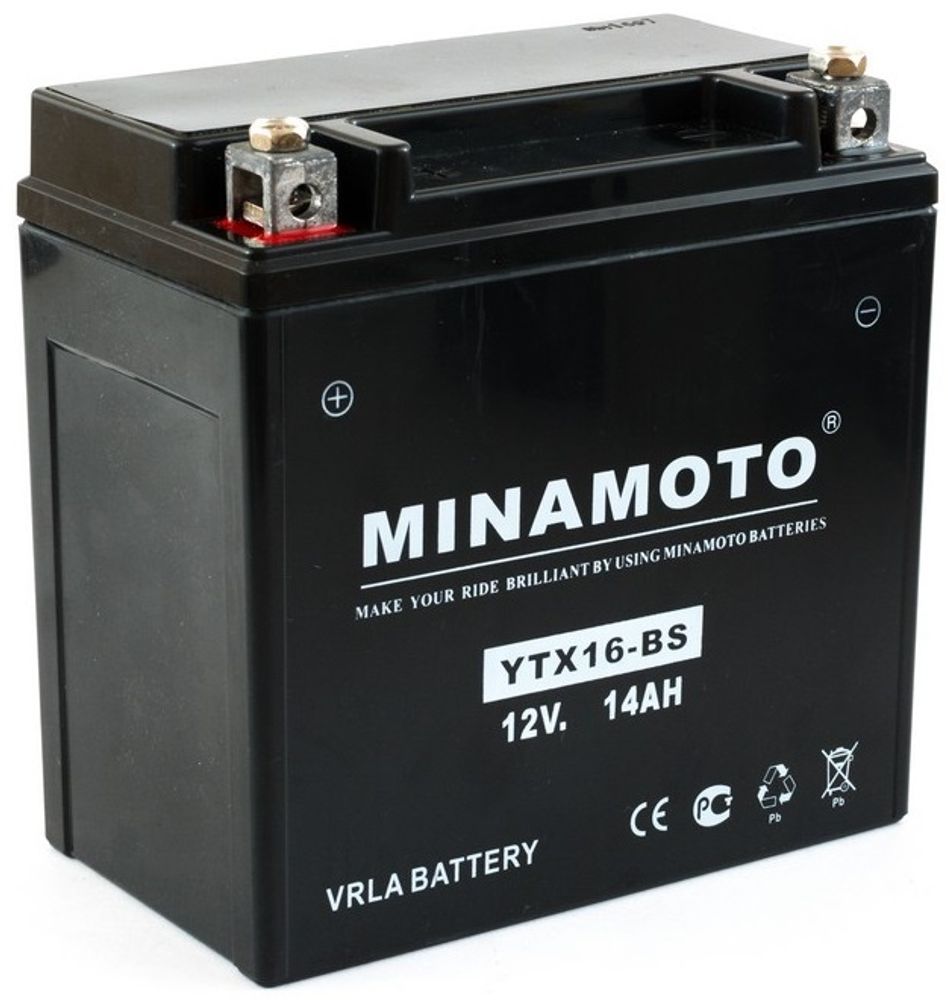 MINAMOTO YTX16-BS аккумулятор