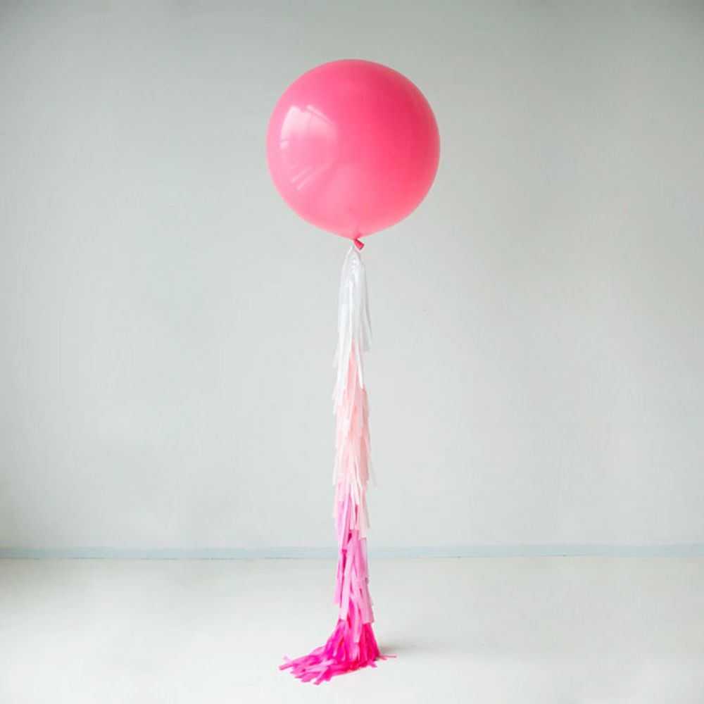 Гирлянда Тассел, Светло-розовый, 35*12 см, 12 листов.