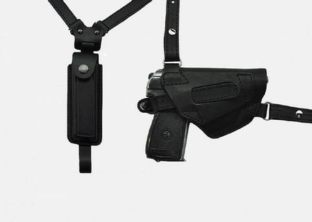 Кобура оперативная универсальная с чехлом под обойму черная ОК-4