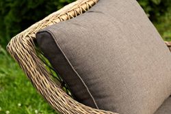 "Гранд Латте" лаунж-зона из искусственного ротанга, цвет соломенный